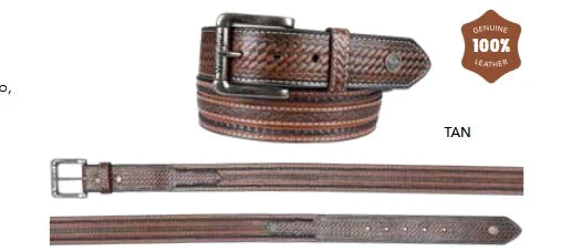 Wrangler Men’s Benson Belt – Tan
