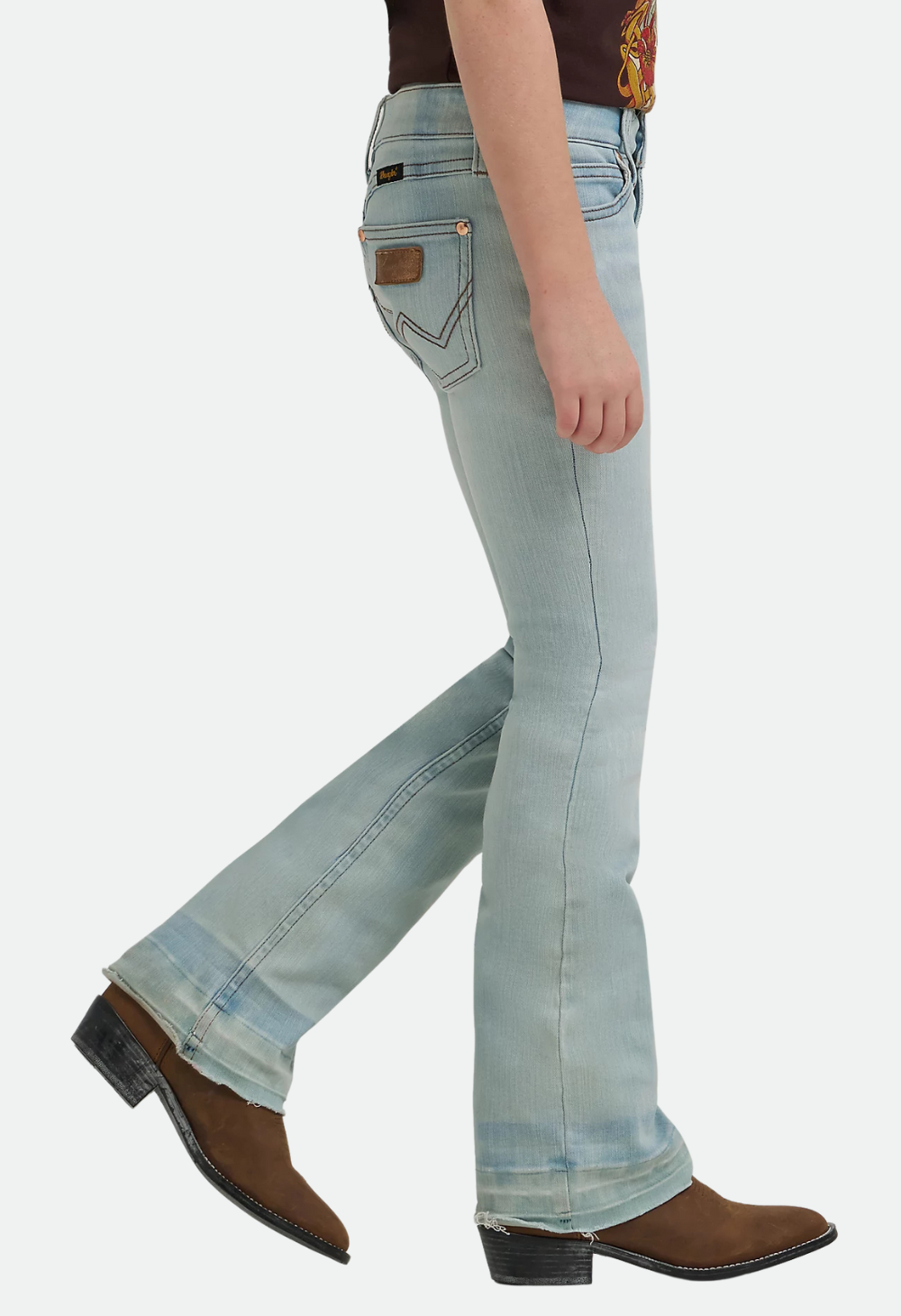 Wrangler x Girl's Lainey Wilson Raw Hem Boot Huggers