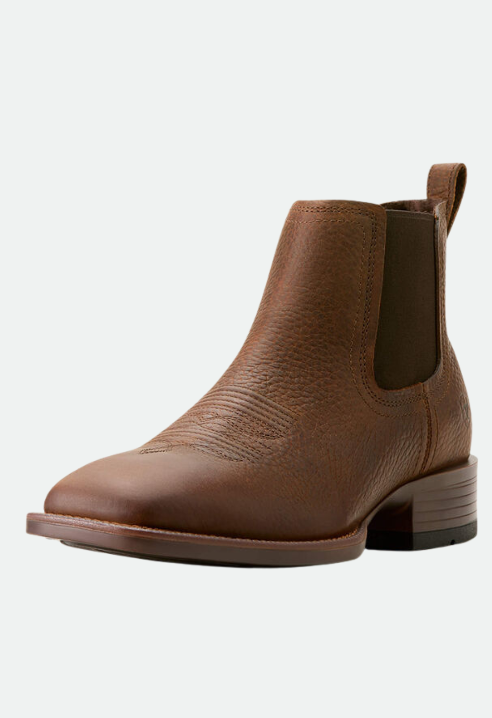Ariat Men's Booker Ultra Ankle Boot (Brown Oiled Rowdy)