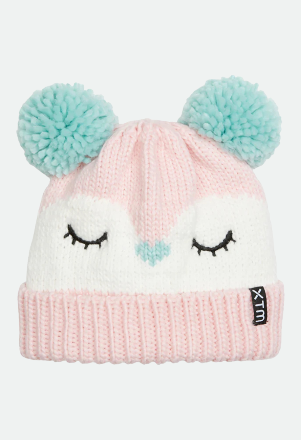 XTM Performance Kids Jumble Animal Knitted Beanie - Crystal fox