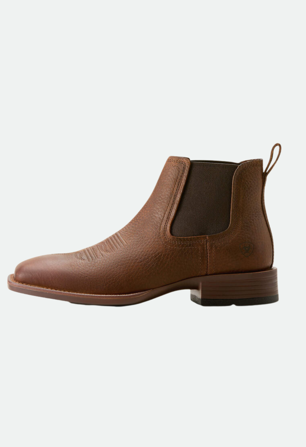 Ariat Men's Booker Ultra Ankle Boot (Brown Oiled Rowdy)