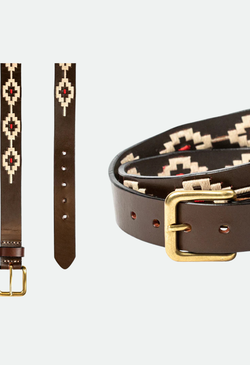 Gaucho Jefe Leather Belt