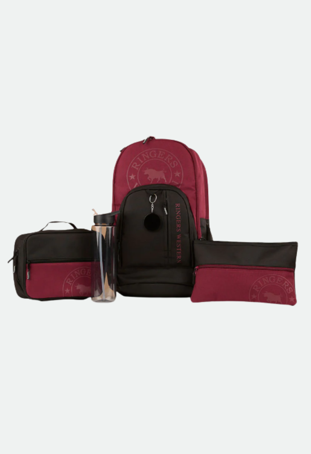 The Discovery Bag Bundle Pack - Burgundy / Black