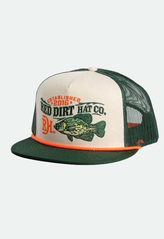 Red Dirt Hat Co. Hooked - Green/Khaki Green - Hats Cap - RDHC-530