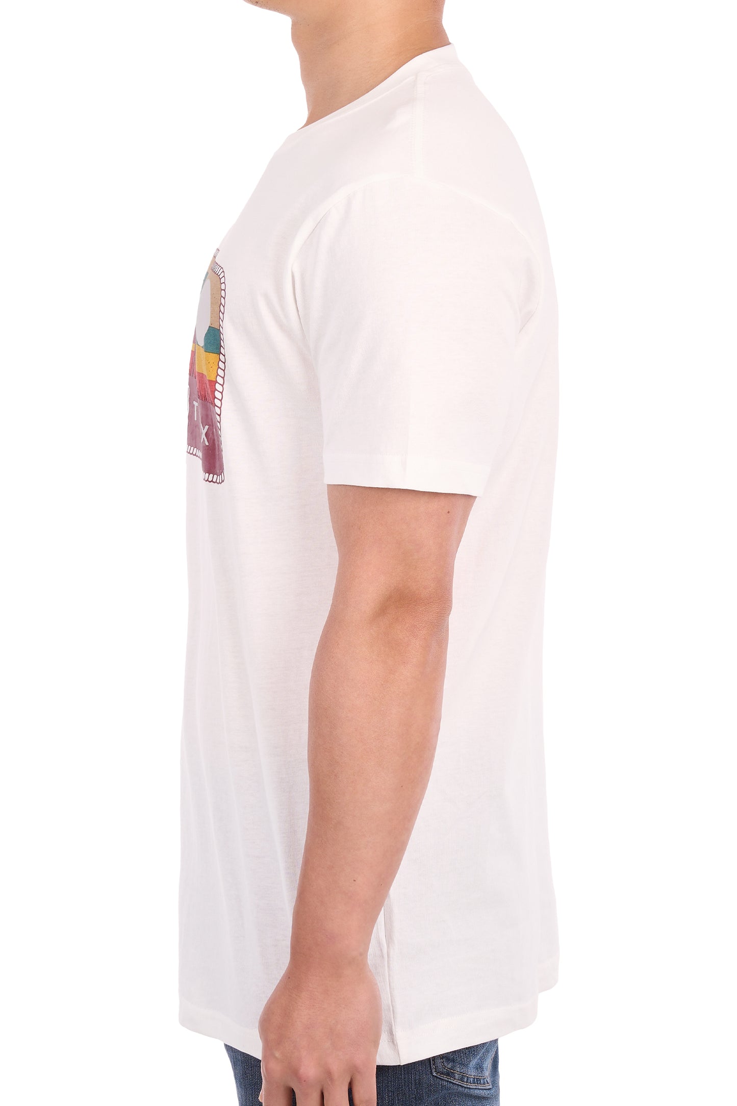 Twisted X Men's Alex Short Sleeve Tee - Off White