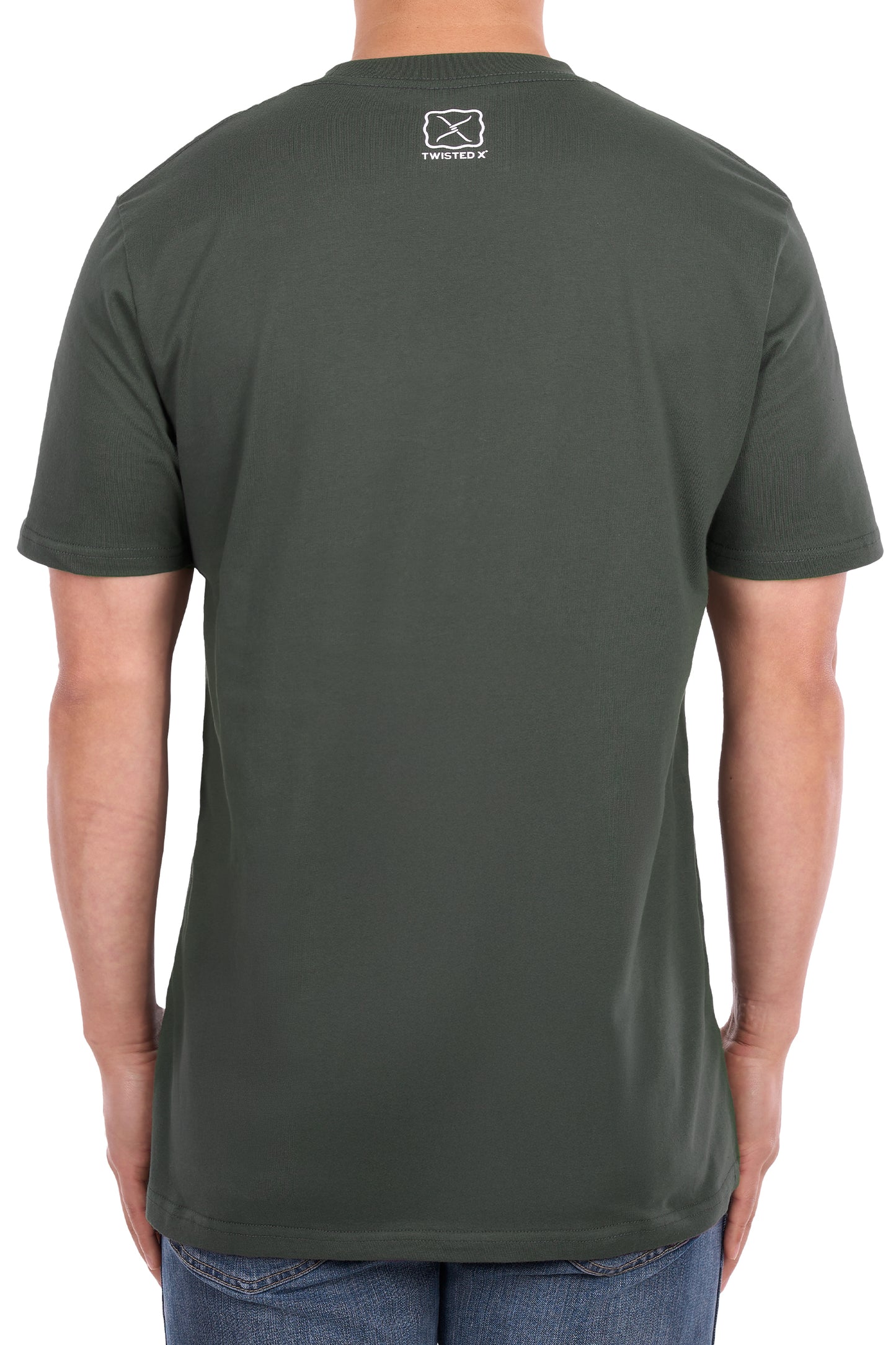 Twisted X Men's Tim Short Sleeve Tee - Green