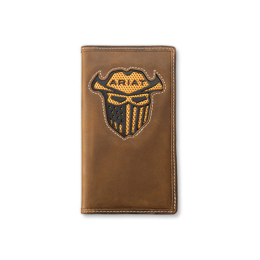 Ariat Work Wallet Checkbook Brown