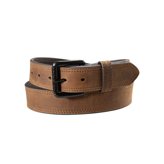 Ariat Men's Work Belt 1 1/2" Silicone Tabs Brown