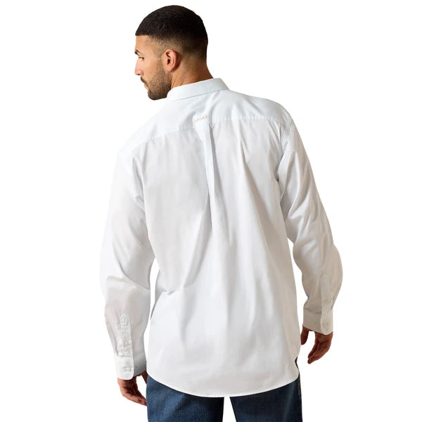 Ariat Men's Team Logo Lightweight Twill Classic Fit Long Sleeve Shirt