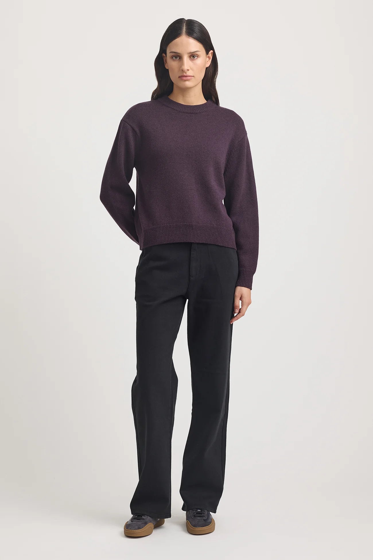 Toorallie Women's Abstract crew - Sumak