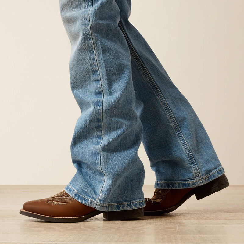 Ariat Girl's Aisha Boot Cut Jean - Porto