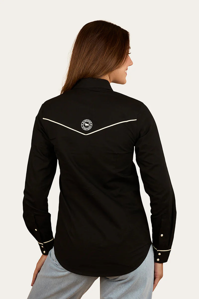 Ringers Western Women's Aisling Womens Western Shirt - Black