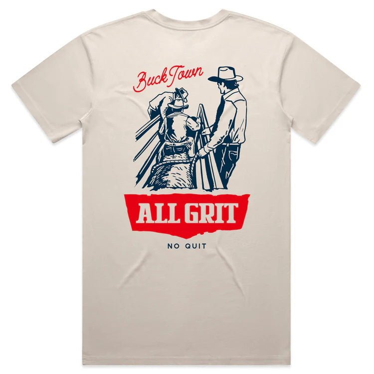 American Cattle Co. All Grit Tee - Bone
