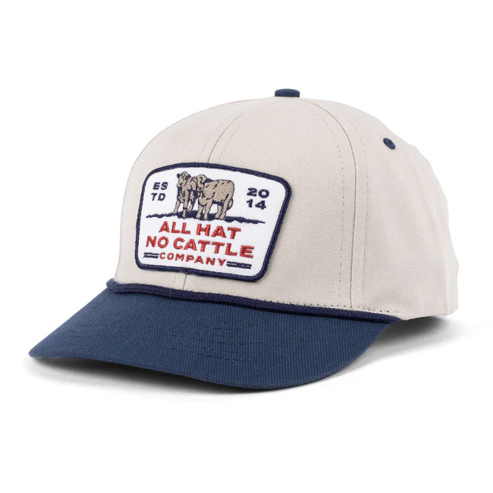 Sendero Provisions Co - All Hat No Cattle Hat - White/Navy