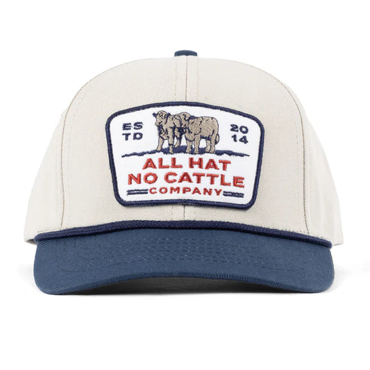 Sendero Provisions Co - All Hat No Cattle Hat - White/Navy