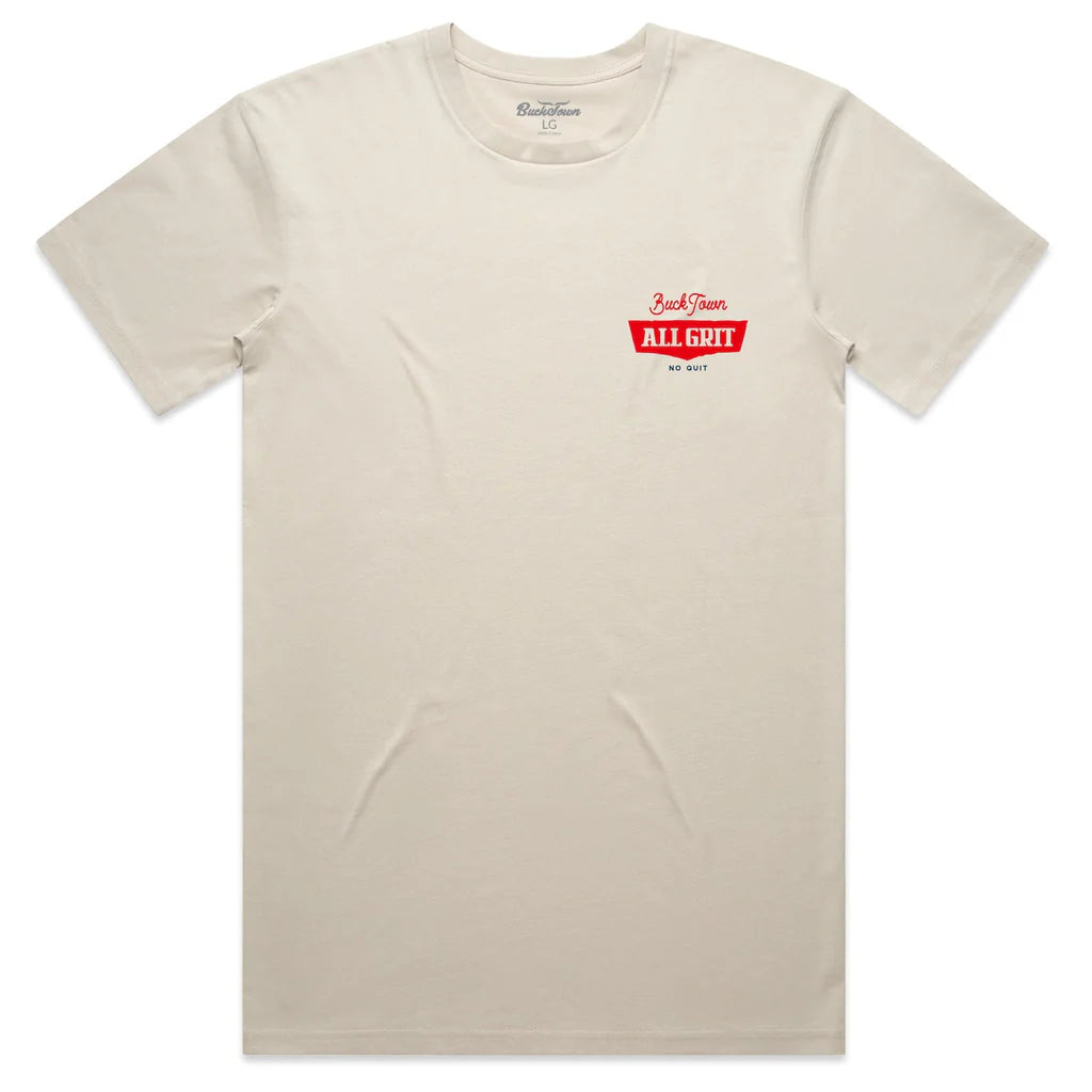 American Cattle Co. All Grit Tee - Bone