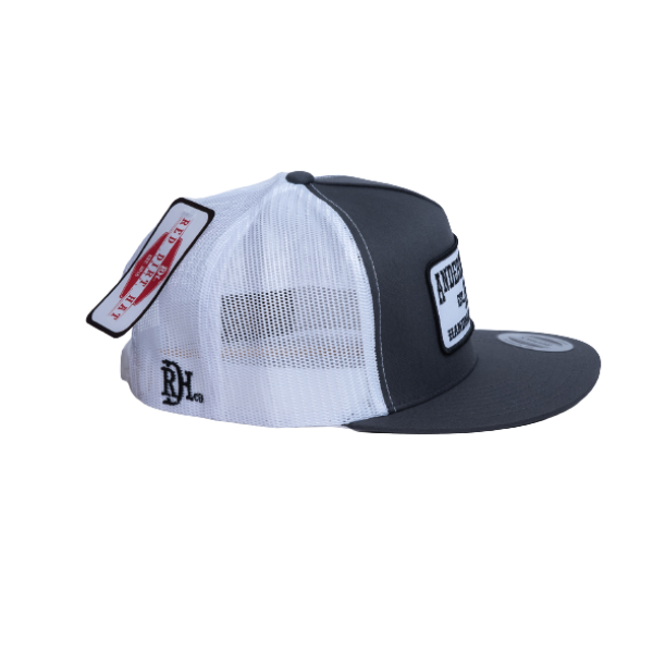 Red Dirt Hat Co. Anderson Bean – Charcoal/White