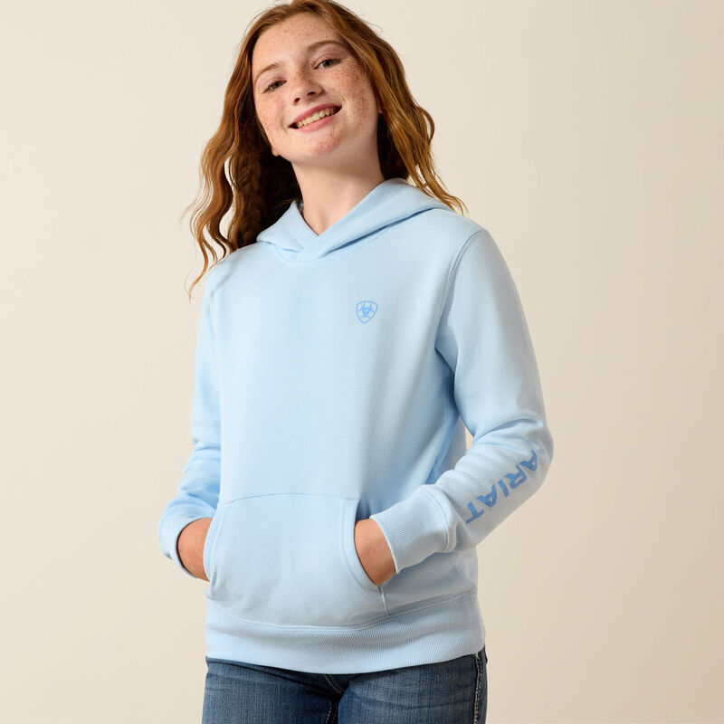 Ariat Girl's 2.0 Hoodie - Nantucket Breeze