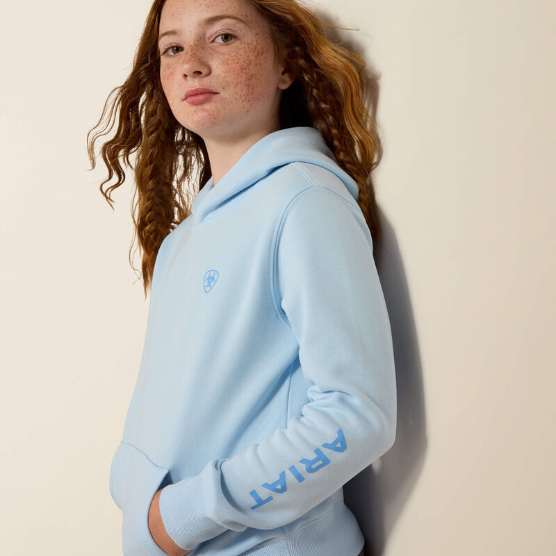 Ariat Girl's 2.0 Hoodie - Nantucket Breeze