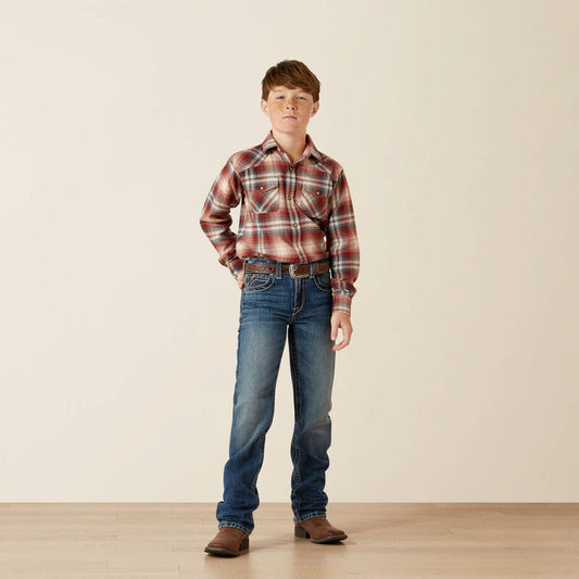 Ariat Boy's B5 Slim Lucas Straight Leg Jean - Dakota