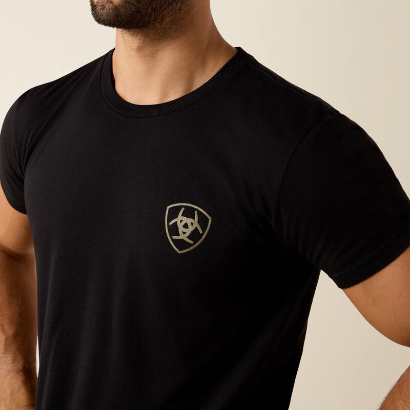 Ariat Men's Banner Badge T-Shirt - Black