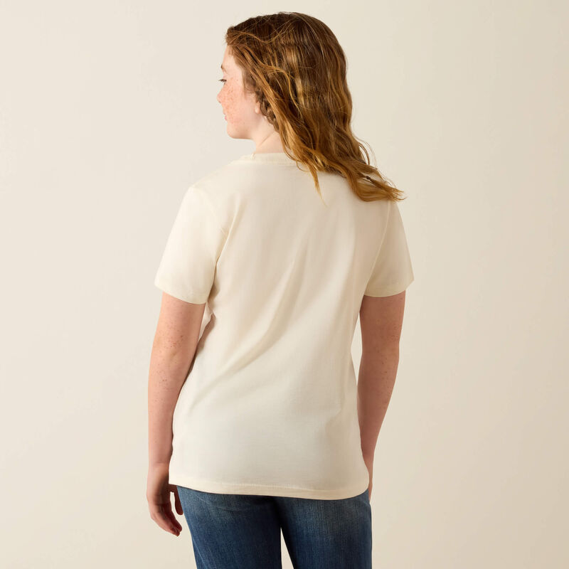 Ariat Girl's Cowgirl Vibes T-Shirt - Natural