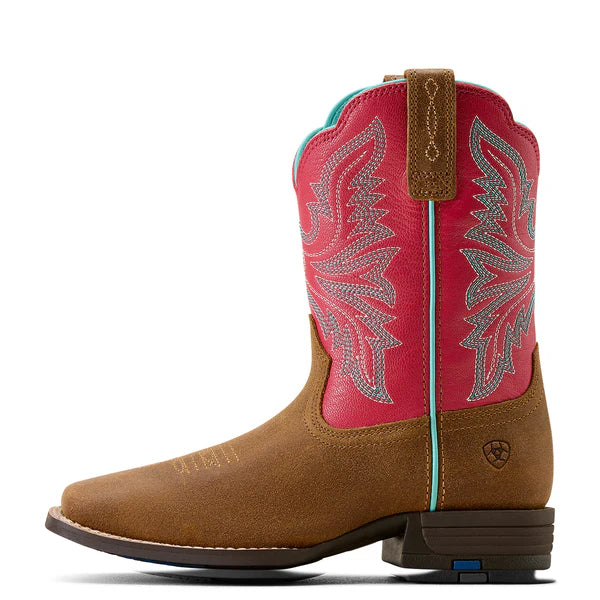 Ariat Girl's Westwood Wicker and Hot Boots - Pink