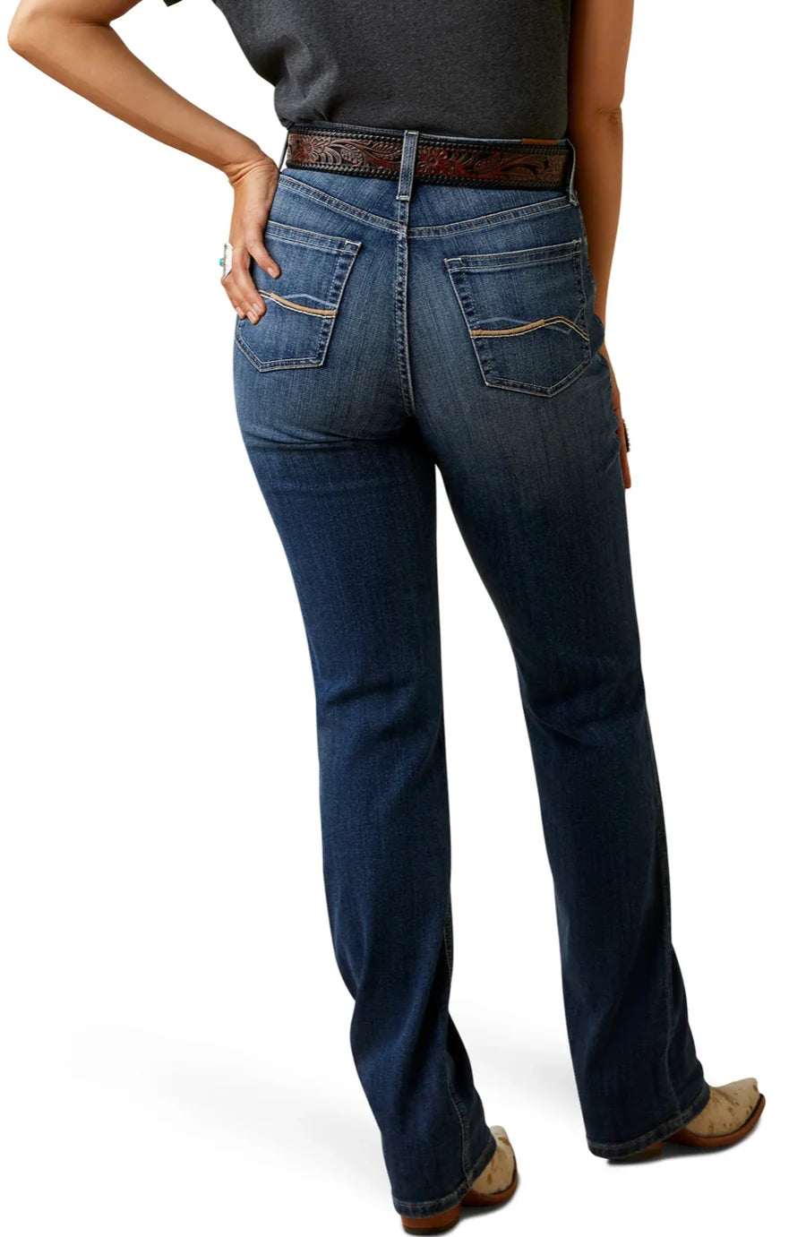 Ariat Ladies Natalia Relaxed Straight Ultra High Rise Jeans