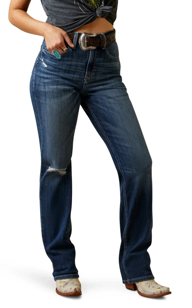 Ariat Ladies Natalia Relaxed Straight Ultra High Rise Jeans