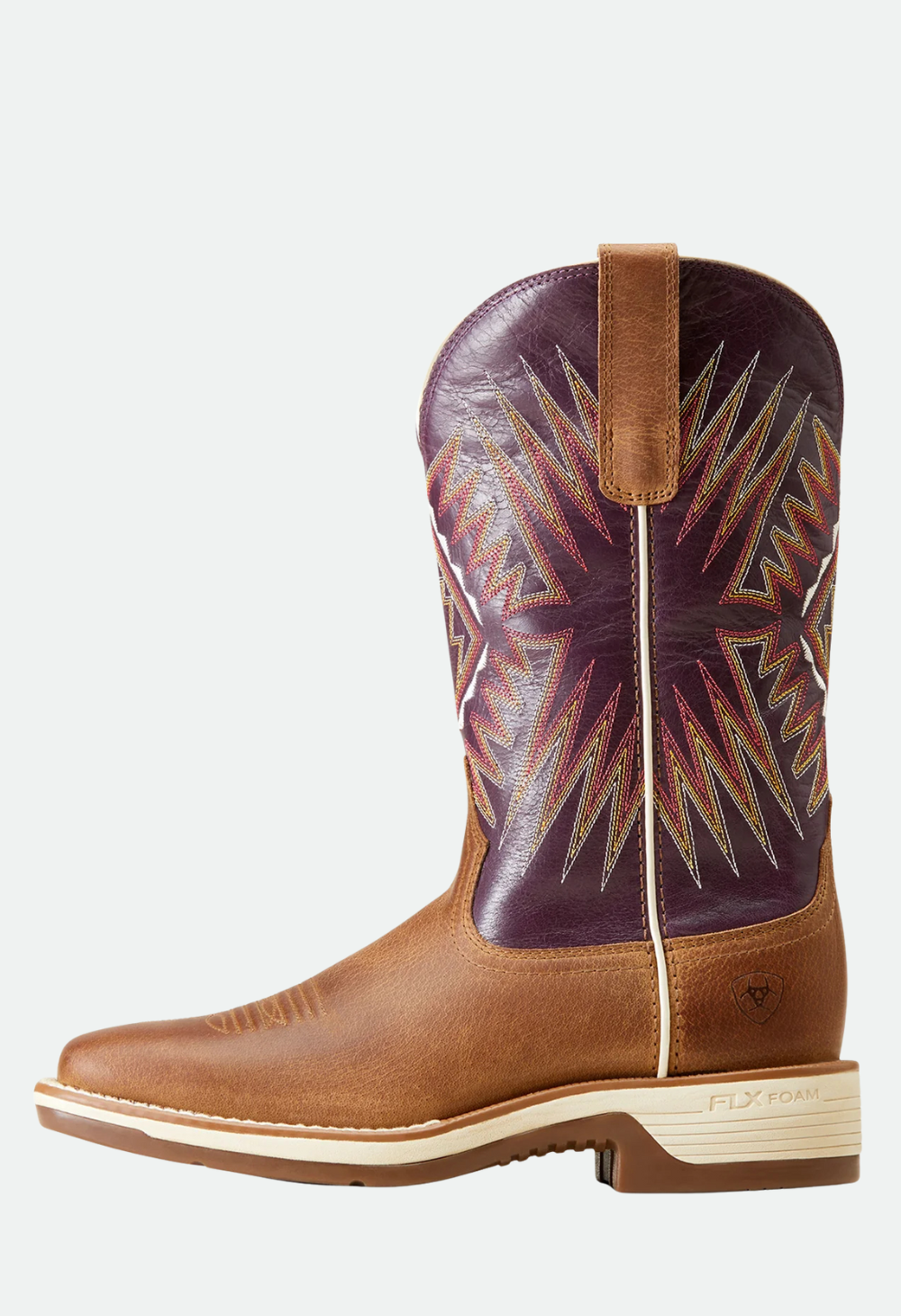 Ariat Ladies Ridgeback Toasty Tan Square Toe Western Boots