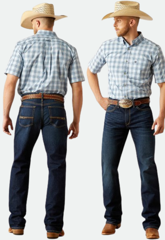 Ariat Mens M4 Relaxed Jones Bootcut Jeans Hampton