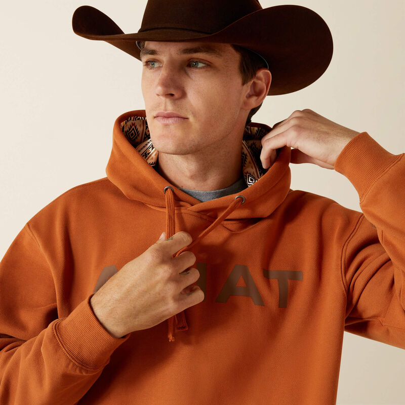 Ariat Stitch Shield Logo Hoodie - Adobe