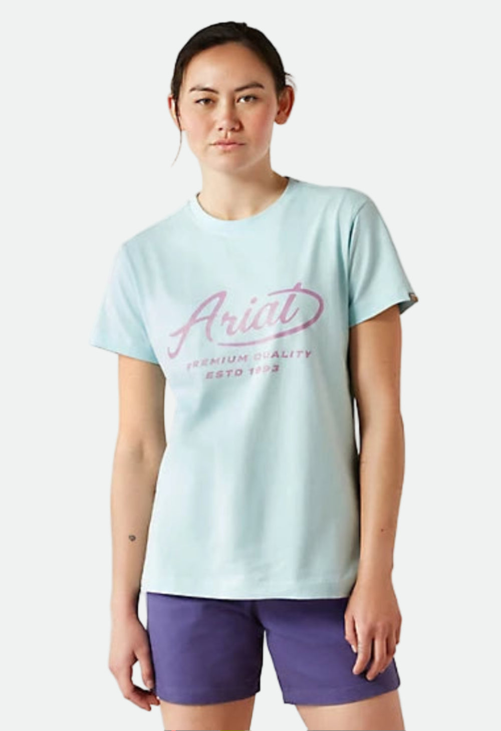 Ariat Women's Rebar Cotton Strong Worldwide Short Sleeve Graphic T-Shirt