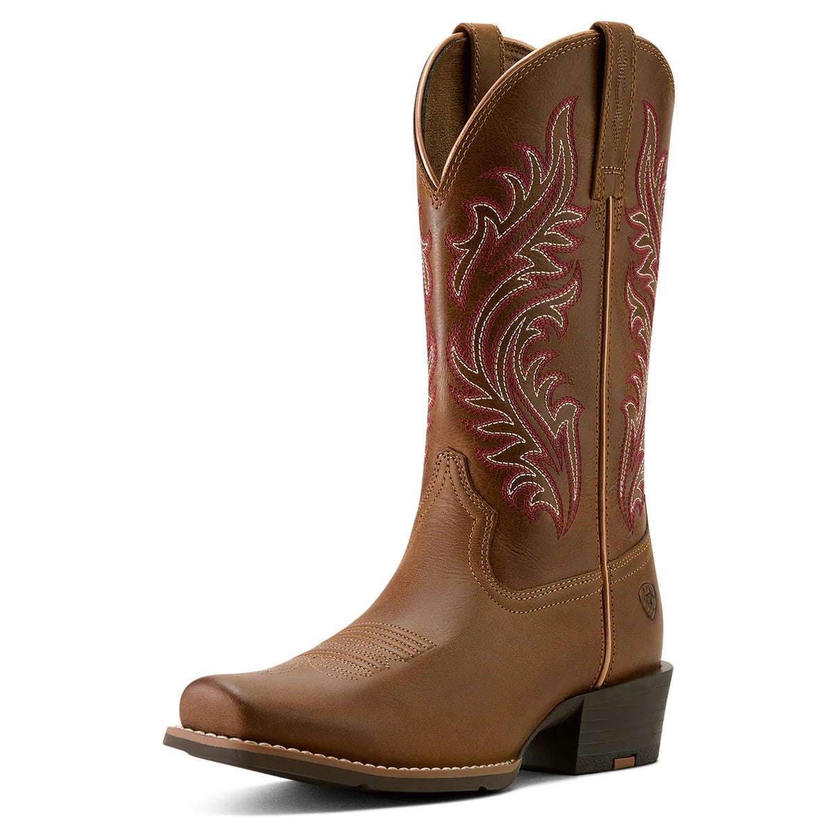 Ariat Women's Round Up Narrow Cutter Western Boot - Sorrel Crunch