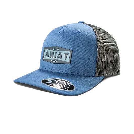 Ariat Men's Cap FF110 Silicone Patch - Blue