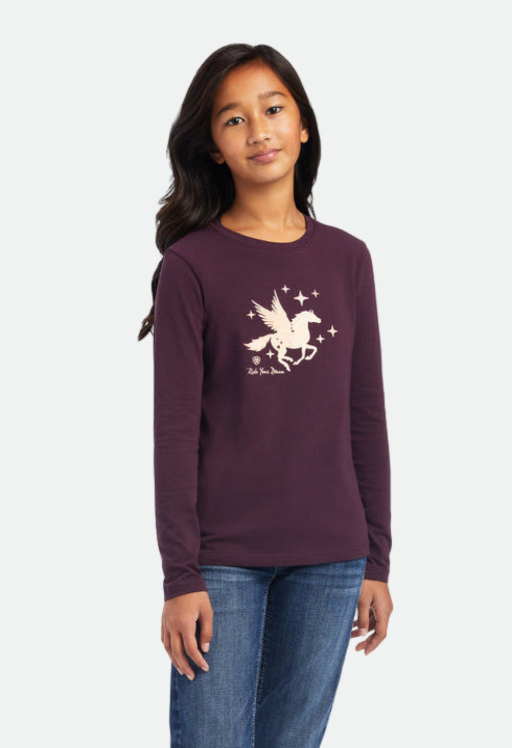 Ariat Kids Dream Tee (Mulberry) - CLEARANCE