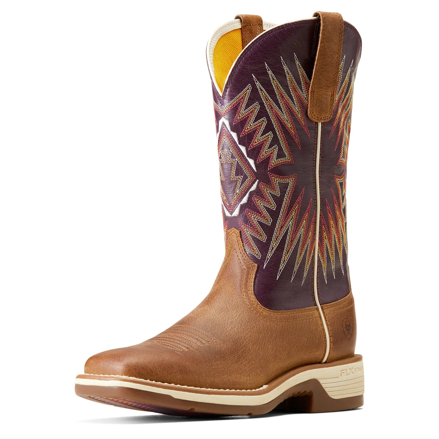 Ariat Ladies Ridgeback Toasty Tan Square Toe Western Boots