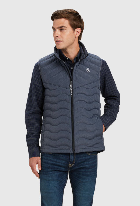 Ariat Mens Ideal Down Vest (Charcoal Heather) - CLEARANCE