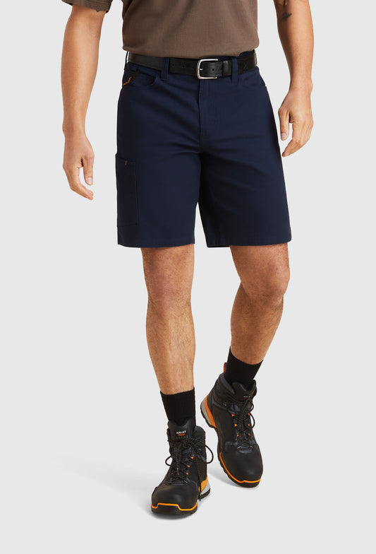 Ariat Men's Rebar DuraStretch Made Tough Short (Navy)