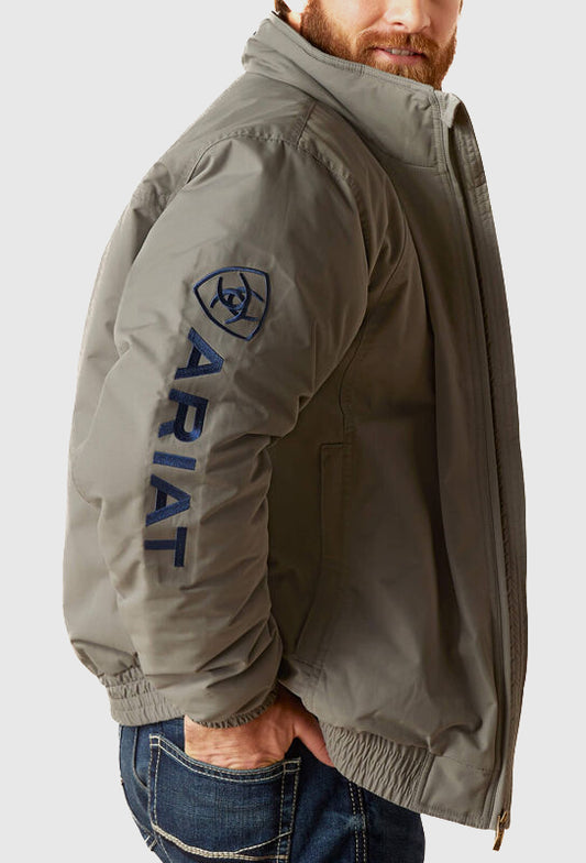 Ariat Men's Team Insulated Jacket (Jetty Grey) Close End