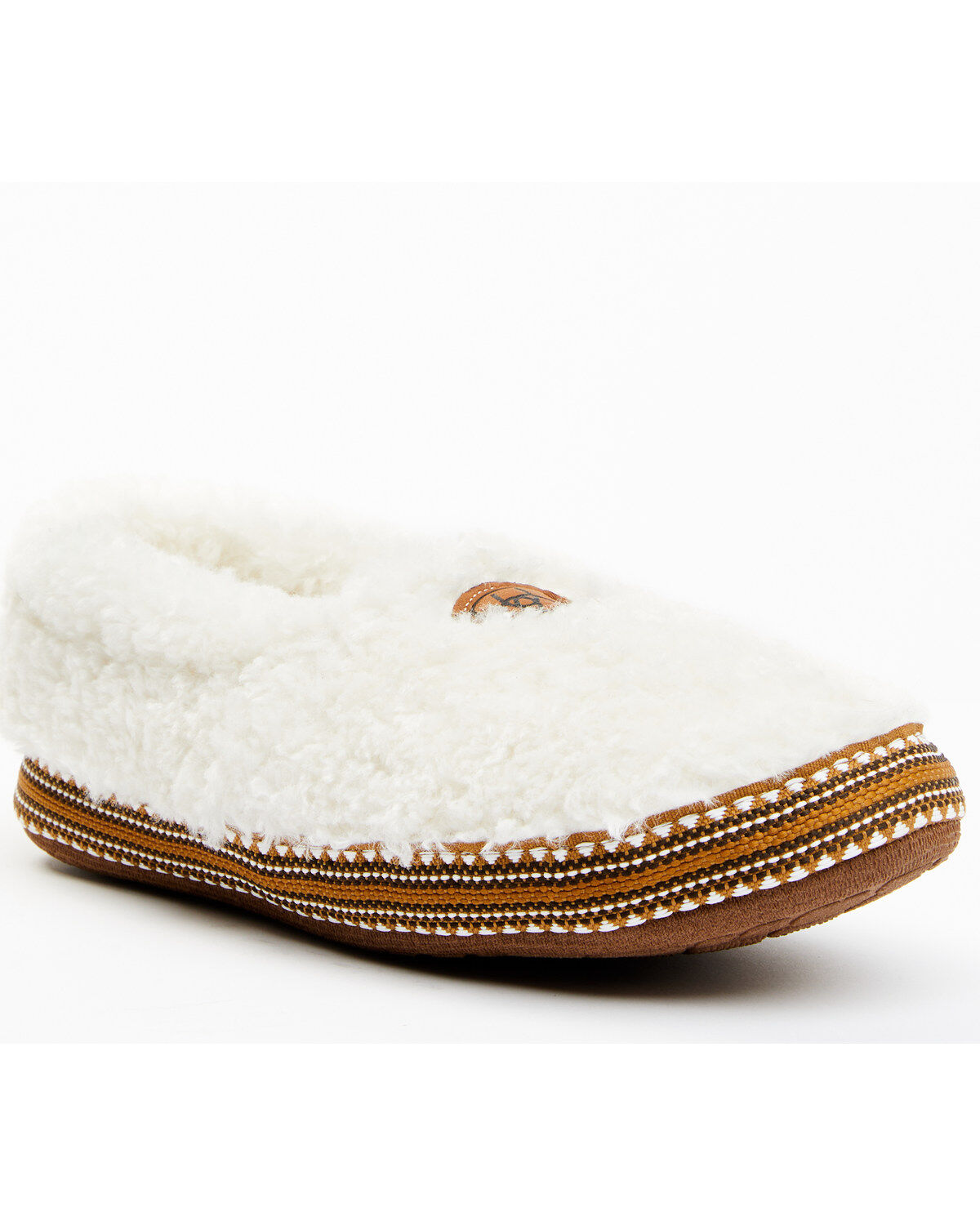 Ariat Women's Appaloosa Snuggle Slippers - Cream