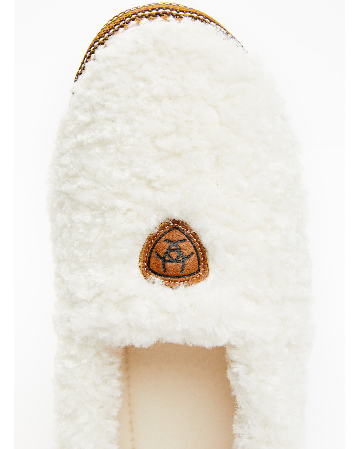 Ariat Women's Appaloosa Snuggle Slippers - Cream
