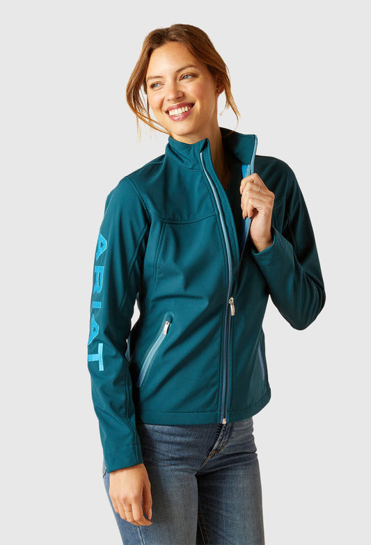 Ariat Women's New Team Softshell jacket - Reflecting Pond