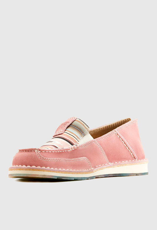 Ariat Women's Cruiser (Azalea Suede / Baby Pink Serape)