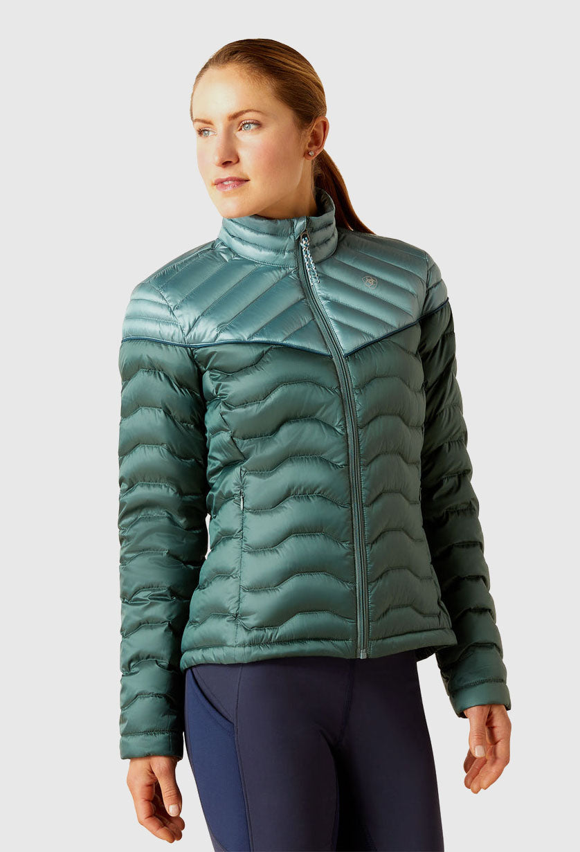 Ariat Women's Ideal Down Jacket - Arctic / Silver Pine