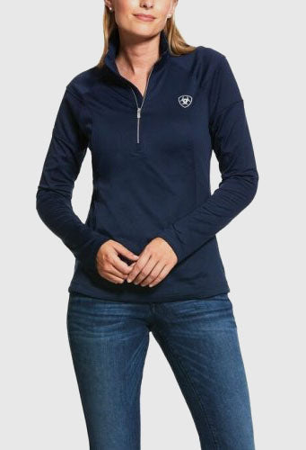 Ariat Womens Tolt 1/2 Zip Jumper - Black