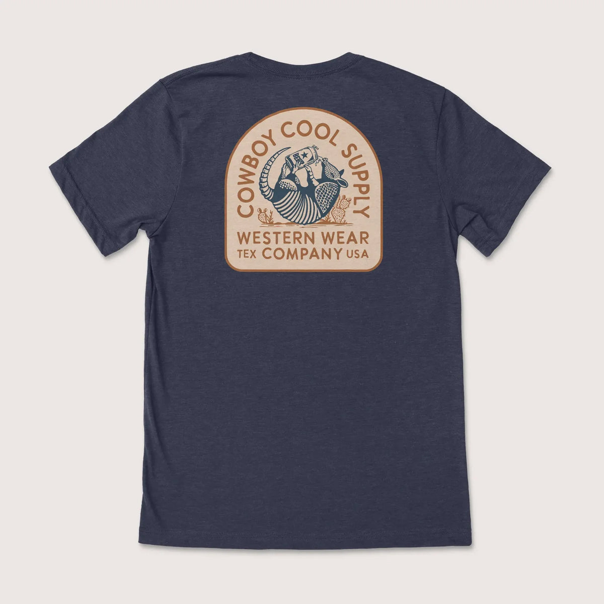 Cowboy Cool Unisex Armadillo T-Shirt