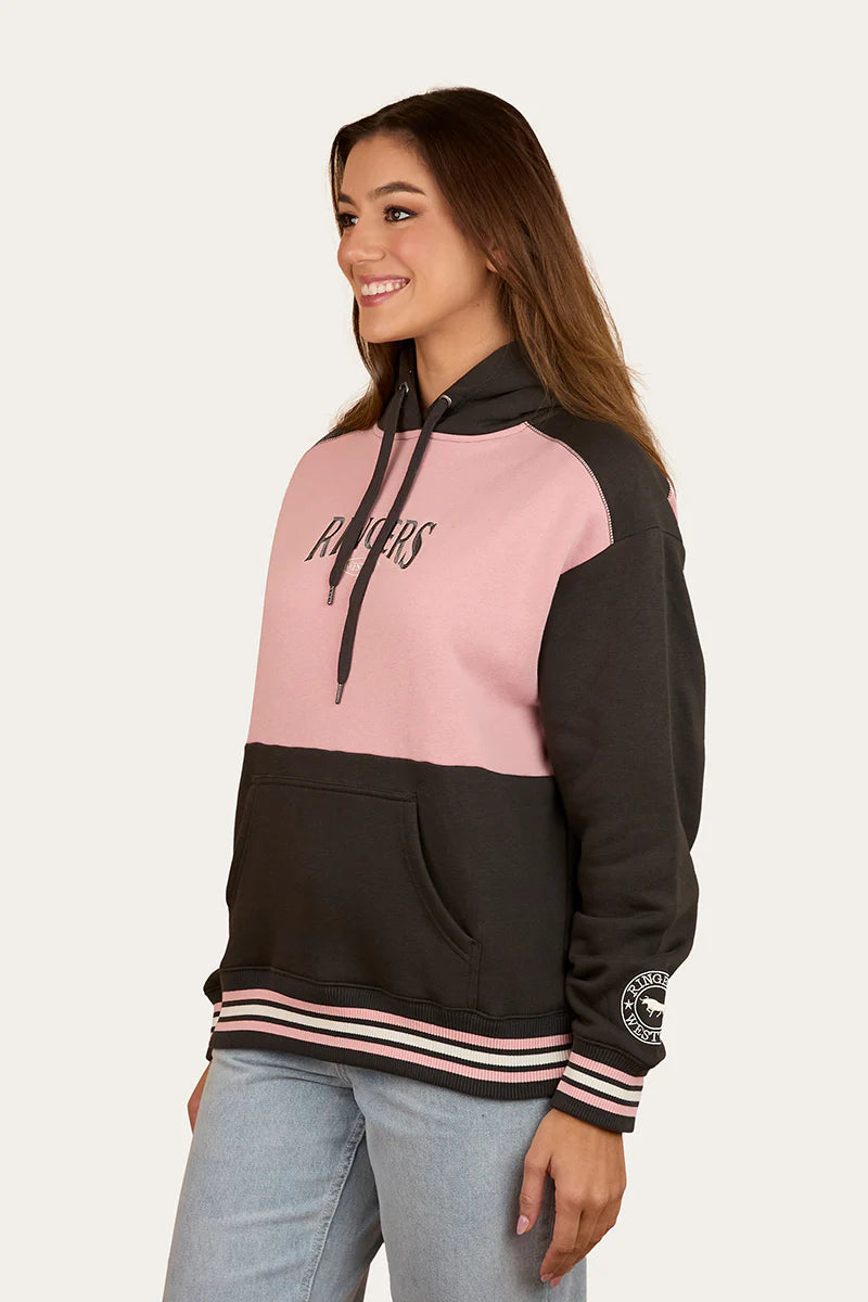 Ringers Western Womens Aspley Pullover Hoodie - Charcoal