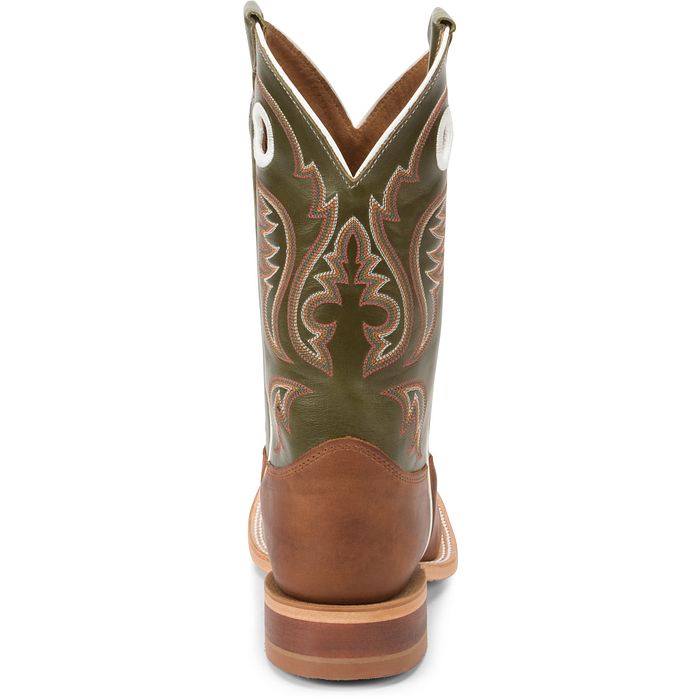 Justin Men's Austin 11" Western Boot - Cognac (Brown)