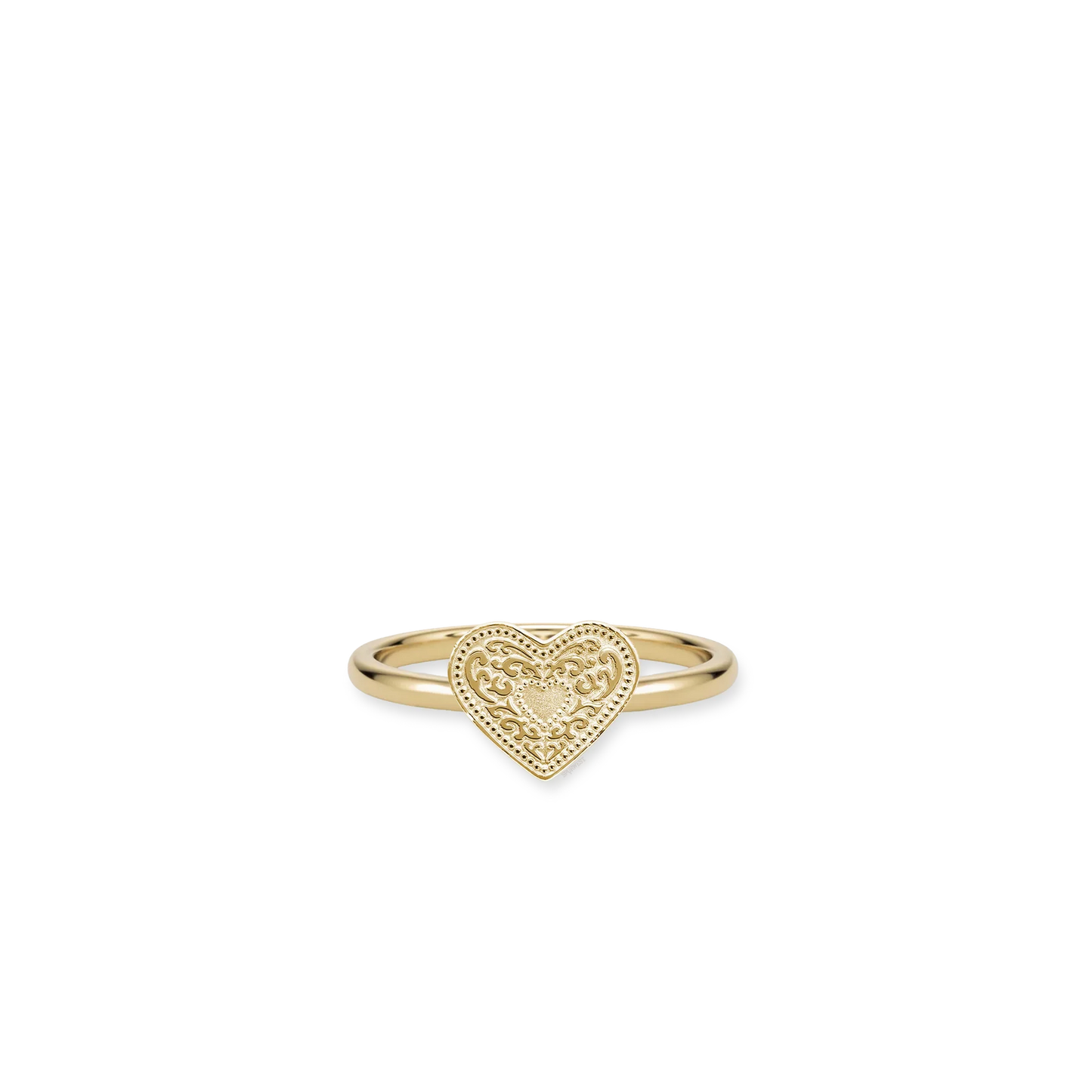SpurWest Audrey Heart Ring
